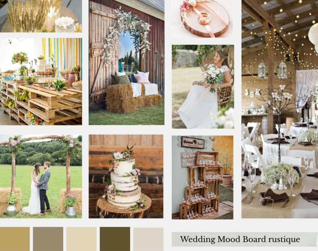 Evenisma-Moodboard - Rustique