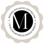 Badge Wedding Officiante - Mariella